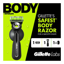 GilletteLabs Body + Intimate Razor For Men