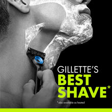 Gillette Labs Official Cowboys Licensed Razor for Men, 1 Handle, 4 Blade Refills, with Magnetic Stand