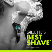 Gillette Labs Official Eagles Licensed Razor for Men, 1 Handle, 4 Blade Refills, with Magnetic Stand