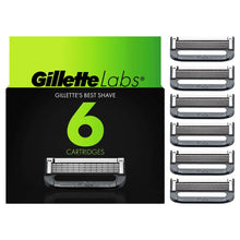 Gillette Labs Salute to Service 5-Blade Manual Razor Bundle with 12 Blade Cartridge Refills, Green Camo (Walmart Exclusive)