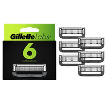 Gillette Labs Salute to Service 5-Blade Manual Razor Bundle with 12 Blade Cartridge Refills, Green Camo (Walmart Exclusive)