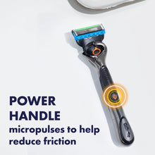 Gillette Pro Glide Power Men's Razor Handle + 1 Blade Refill, Blue