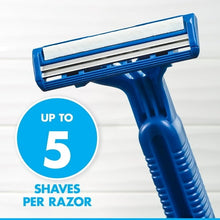 Gillette Sensor2 Pivoting Head Men's Disposable Razors, Blue, 12 Count