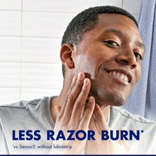 Gillette Sensor2 Plus Pivot Men's Disposable Manual Razor, 21 Razors, Blue