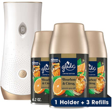 Glade Automatic Spray Air Freshener, Pumpkin & Ginger, 1 Device + 3 Refills