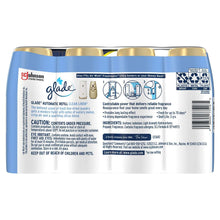 Glade Automatic Spray Air Freshener Refills, Clean Linen, 4 ct.