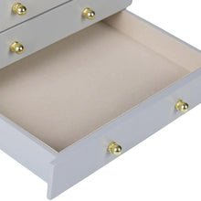 Glass Lift Top Jewelry Box
