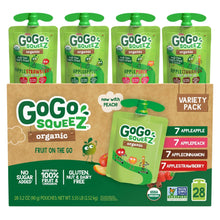 GoGoSqueeZ_OrganicApplesauce_VarietyPack_3.2oz_28-Count - USA Mega Market