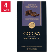 GodivaMasterpiecesDarkChocolateGanache_15.1oz._4-pack_60.4oz.Total - USA Mega Market