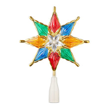 Gold-Trim Star LED Christmas Tree Topper, 8", by Holiday Time