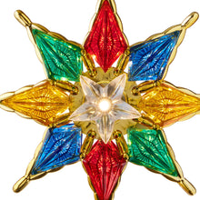 Gold-Trim Star LED Christmas Tree Topper, 8", by Holiday Time