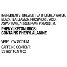 Gold Peak Tea Zero Sugar Sweet Tea 16.9 fl. oz., 18 pk.