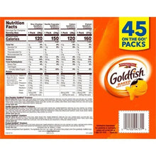 Goldfish Baked Snacks, Variety Pack, 45-count