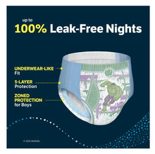 Ropa interior Goodnites para niños que se mojan en la cama por la noche, talla S/M, paquete de 44 unidades