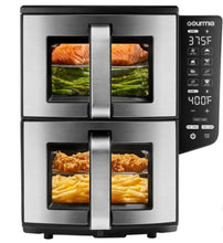 Gourmia11-QT.DualBasketAirFryerwithSmartFinish_4-LayerCooking3 - Brands For Less USA