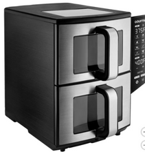 Gourmia 11-QT. Dual Basket Air Fryer with Smart Finish & 4-Layer Cooking