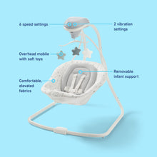 Graco Simple Sway Baby Swing, 5.5 - 30 lb, Abbington