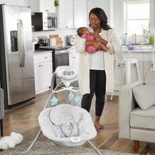 Graco Simple Sway Baby Swing with Plush Seat and Adjustable Speeds, Ivy