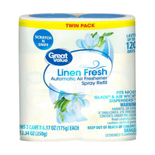 Great-Value-Automatic-Air-Freshener-Spray-Refill-Linen-Fresh-2-pieces-eb426e60-c50a-4819-829e-f5_5855_1 - USA Mega Market