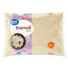 Great Value Basmati Rice, 20 lb