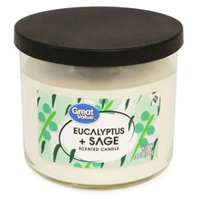 Great Value Eucalyptus & Sage Candle, 14 oz