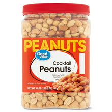 Great-Value-Roasted-Salted-Cocktail-Peanuts-35-oz_6b3740c3-be38-4746-80d0-cea1d32e1fc0.a49e34df3a9a3b0a4c975a45f3faef40 - USA Mega Market