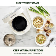 GreenPan 4-Cup Carb Reducing Electric Rice Cooker with 10 Presets