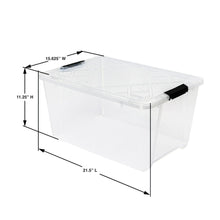 GreenmadeInstaView45QuartStorageBinwithLatchingLid_4-pack1 - USA Mega Market