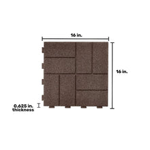 GroundSmart Brown Smartloc Paver, 6 pk.