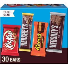 HERSHEY'S Variety Pack, Milk Chocolate Candy, 30 pk.