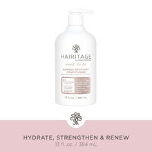 Hairitage Mend to Be Damage Recovery Moisture + Castor Oil Shampoo and Conditioner Set, 13oz