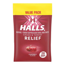 HallsReliefCherryFlavorCoughDrops_ValuePack_200ct. - USA Mega Market