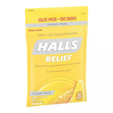 HallsSugar-FreeHoneyLemonCoughSuppressantDrops_180ct.1 - USA Mega Market