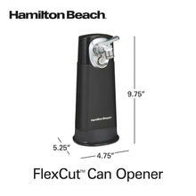 HamiltonBeach76611FGFlexCutElectricCanOpener_Cordless_Rechargeable_BlackwithChromeAccents1 - USA Mega Market