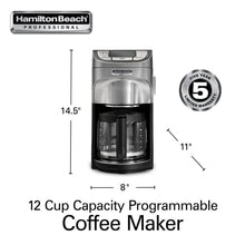 Hamilton Beach Professional Programmable 12-Cup Capacity Coffee Maker
