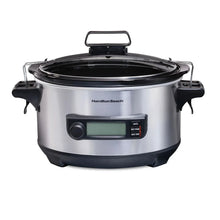 Hamilton Beach Temp Tracker 6-Quart Programmable Slow Cooker