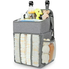 Hanging_Baby_Diaper_Caddy_Organizer_Grey_with_Paper_Pocket_for_Crib_Changing_Table_Playard_Nursery_3_4e92d1f1-2d69-45c2-96ed-d7b74f43b641 - USA Mega Market