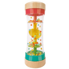 Hape Rainbow Stick Shake Beaded Raindrops, Infant Sensory Rattle Toy, Unisex Child Ages 0M+, Plastic