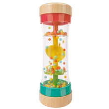 Hape Rainbow Stick Shake Beaded Raindrops, Infant Sensory Rattle Toy, Unisex Child Ages 0M+, Plastic