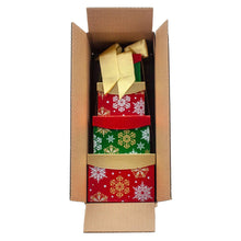 Happy Holidays Snowflake Tower of Sweets 4-Tier Tower, 1.92 lbs Total, Pre-Order