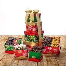 HappyHolidaysSnowflakeTowerofSweets4-TierTower-1-92lbsTotal-Pre-Order3-_1 - USA Mega Market