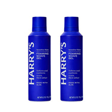 Harry's Men's Foaming Shave Gel with Aloe, 6.7 oz, 2 Pack