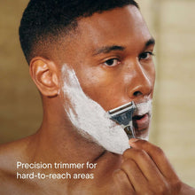 Harry's Winston Razor Handle for Men, Includes 5 Razor Blade Cartridges, Ink Chrome