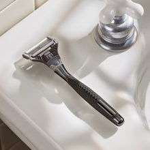 Harry's Winston Razor Handle for Men, Includes 5 Razor Blade Cartridges, Ink Chrome