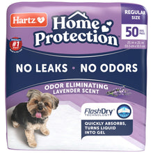 Hartz-Home-Protection-Lavender-Scent-Odor-Eliminating-Dog-Pads-Regular-Size-21-in-x-21-in-50ct_7a992715-4b9f-48eb-978e-8dcaf959a87f.36c6327ae087e93c5e62c7fa52f7a434 - USA Mega Market