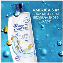 Champú anticaspa Head &amp; Shoulders Classic Clean, 38.8 onzas líquidas.