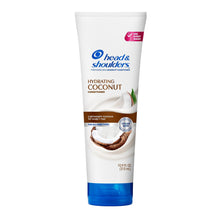 Head and Shoulders Coconut Dandruff Conditioner, Hydrating, Lightweight Moisture, Color Safe, 10.9 fl oz (PACK OF 3 )