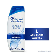 (3 PACK ) Head and Shoulders Dandruff Shampoo, Classic Clean, 20.7 oz