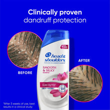 Head and Shoulders Dandruff Shampoo and Conditioner Set, Smooth and Silky, Frizz Control (3 PACK )