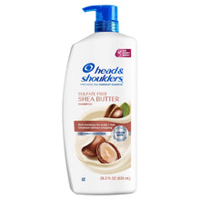Head and Shoulders Shea Butter Dandruff Shampoo, Sulfate-Free, Rich Moisture, Curly and Coily Hair, 28.2 oz